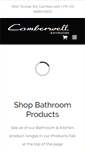 Mobile Screenshot of camberwellbathrooms.com.au